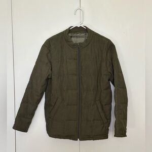 Woman’s Olive Green Quilted Jacket - M (NWOT)